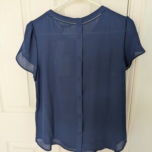 41 Hawthorn, size medium,  Navy blue, short sleeve